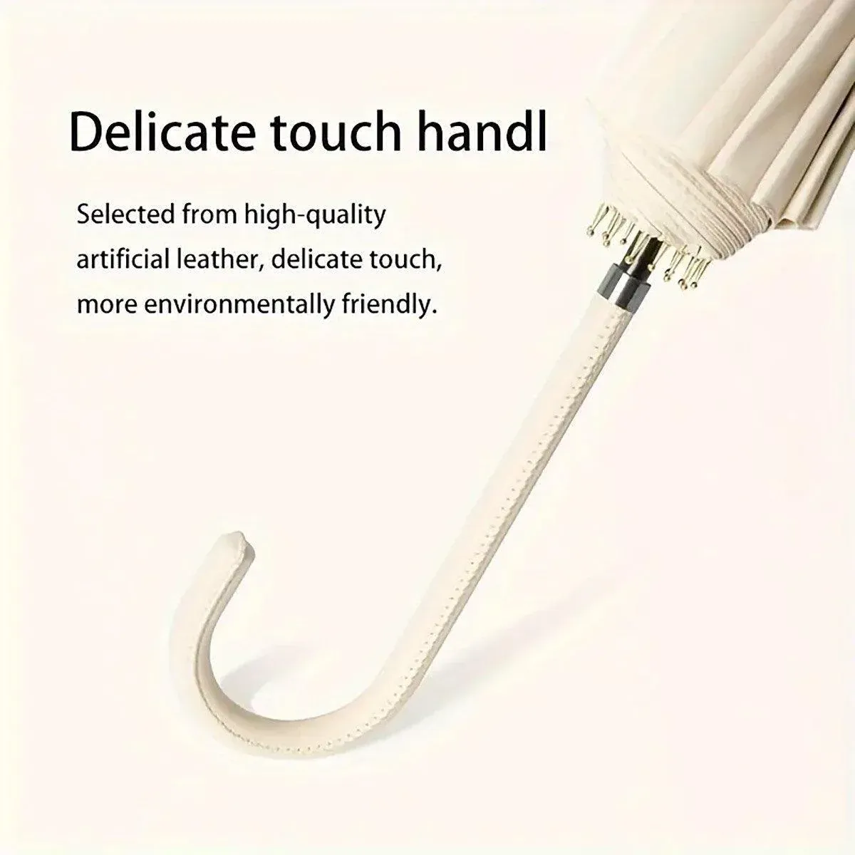Large 16 Bone Automatic Umbrella Unisex Long Handle Dual Use Rain Sun Umbrella view 6