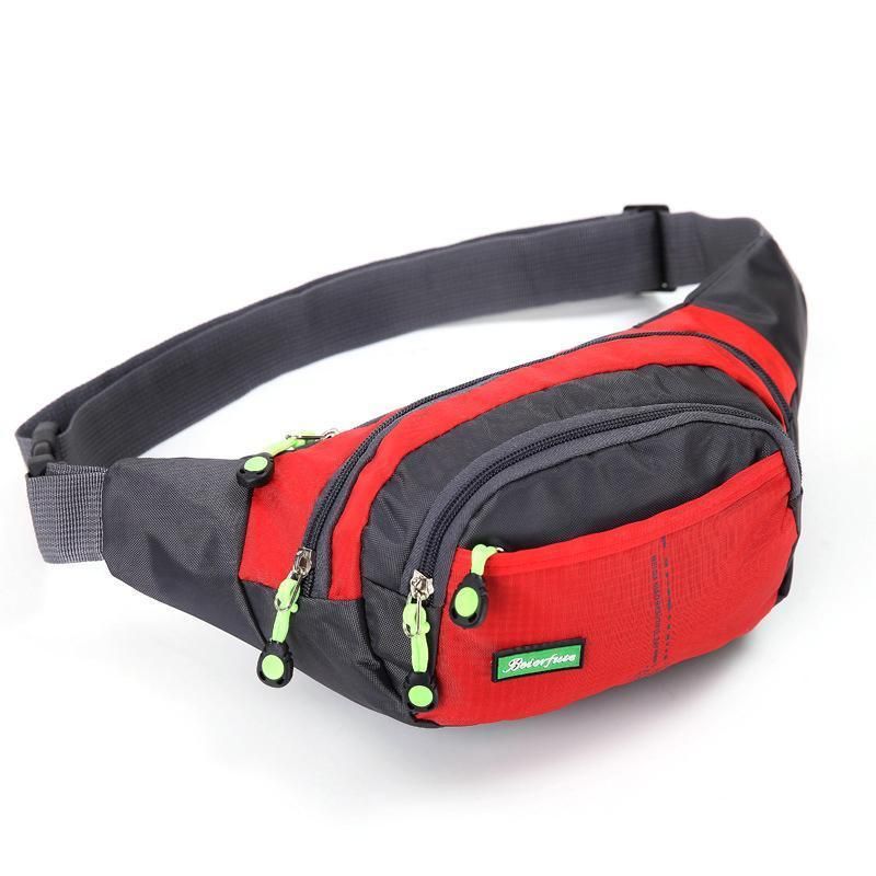 Fanny Pack Zip Pouch Hiking Climbing Sport Bum Waist Bag - Purple view 13