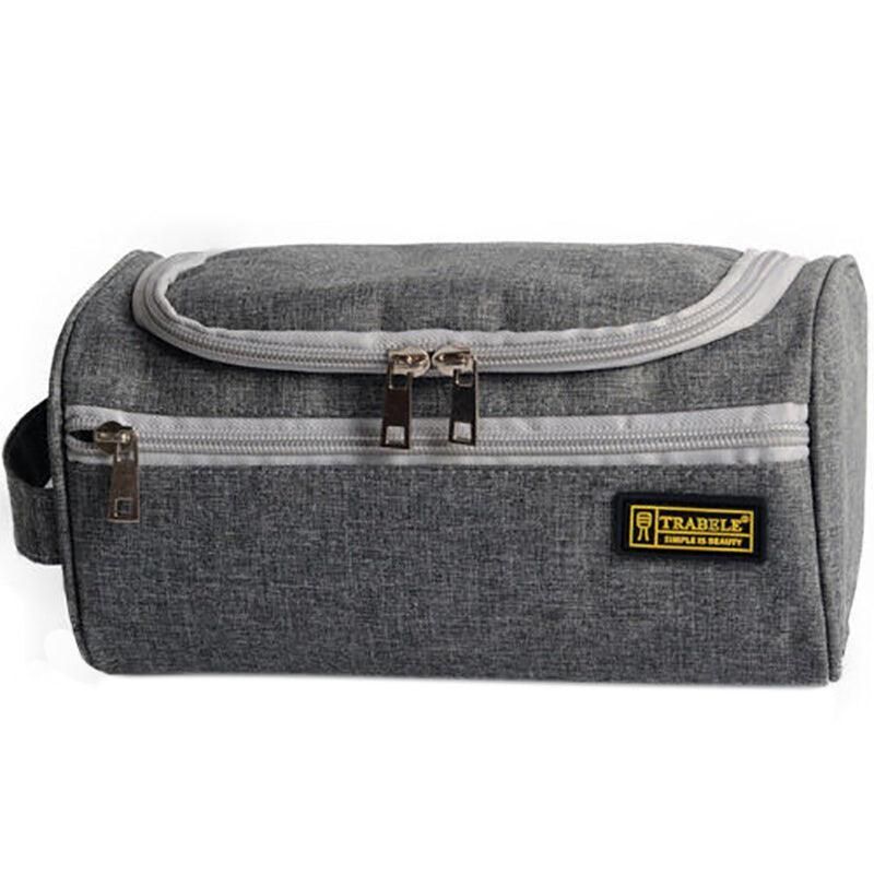 Large Capacity Men Travel Toiletry Kit Wash Bag Waterproof Cosmetic Bags — image 1