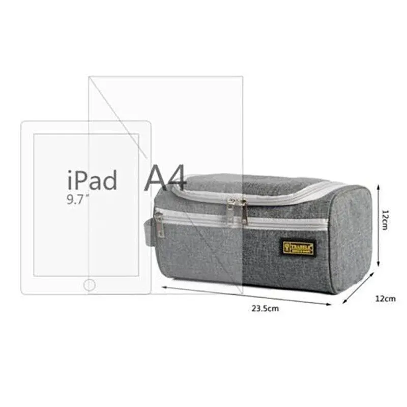 Large Capacity Men Travel Toiletry Kit Wash Bag Waterproof Cosmetic Bags view 4