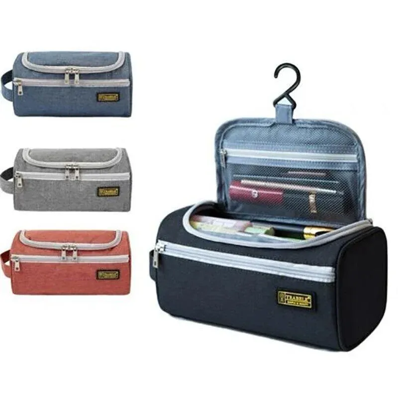 Large Capacity Men Travel Toiletry Kit Wash Bag Waterproof Cosmetic Bags view 10