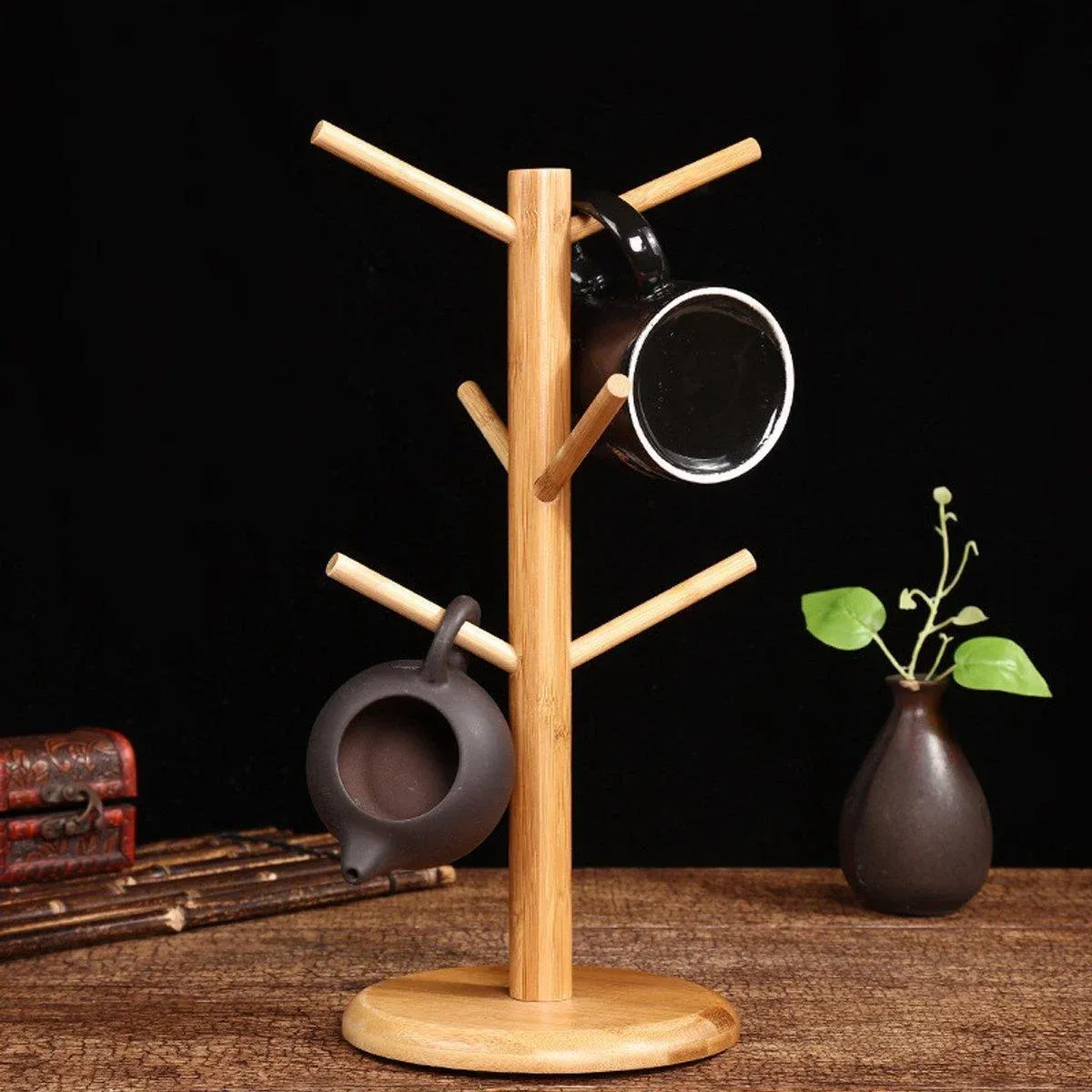 Household Cup Holder Water Cup Rack Drain Storage Coffee Mug Glass Hanger view 4