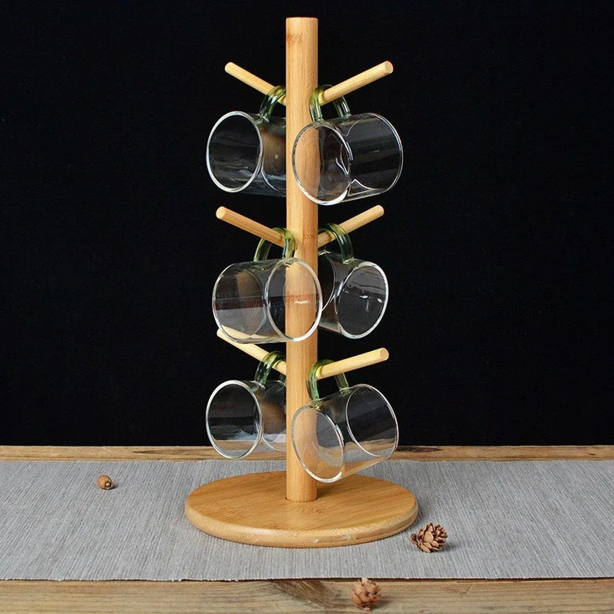 Household Cup Holder Water Cup Rack Drain Storage Coffee Mug Glass Hanger view 9
