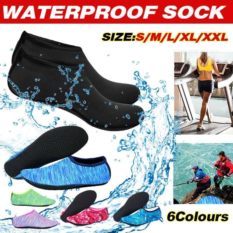 Unisex Water Shoes Slip On Aqua Socks Swim Surf Diving Yoga Exercise Reef view 2