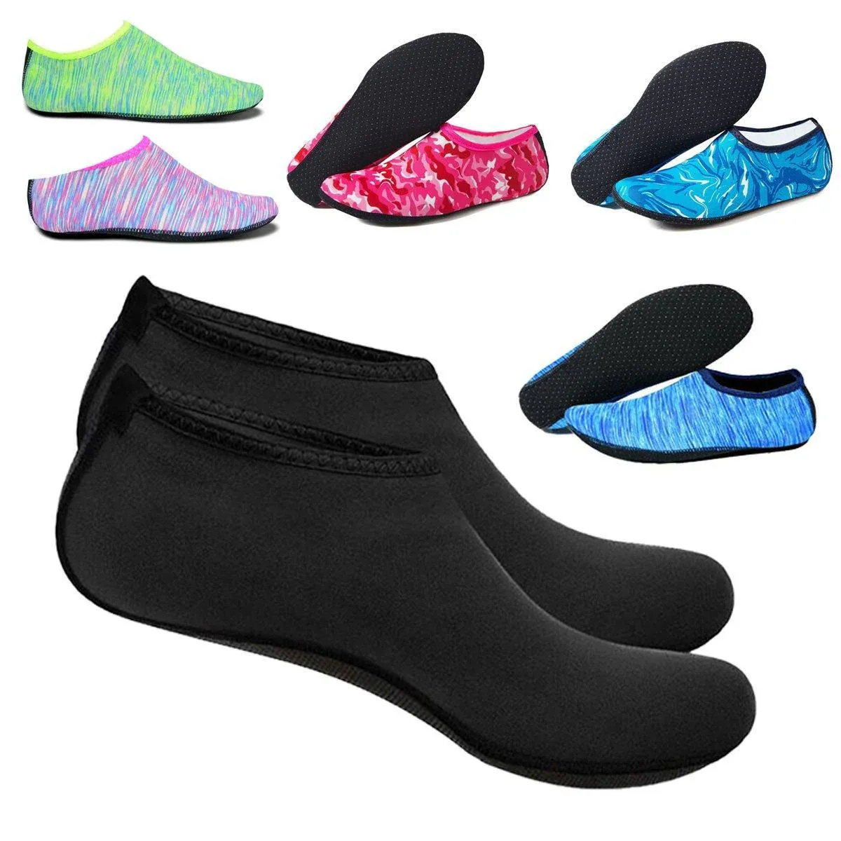 Unisex Water Shoes Slip On Aqua Socks Swim Surf Diving Yoga Exercise Reef view 3