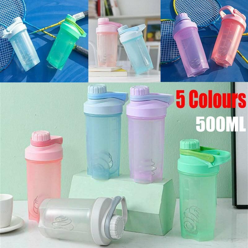 500ml Protein Powder Shake Ball Bottle Sport Mixer Shaker Mixing Drinking Cup view 2