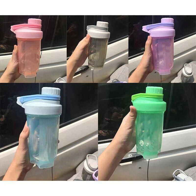 500ml Protein Powder Shake Ball Bottle Sport Mixer Shaker Mixing Drinking Cup view 8