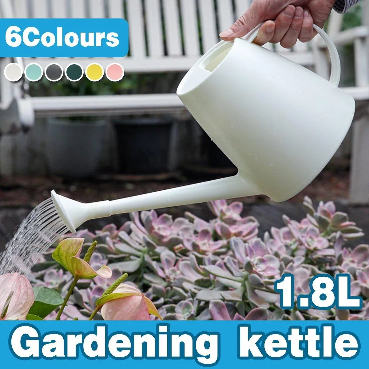 Long Spout Watering Can Garden Sprinkler Gardening Tools for Plants Flowers view 2