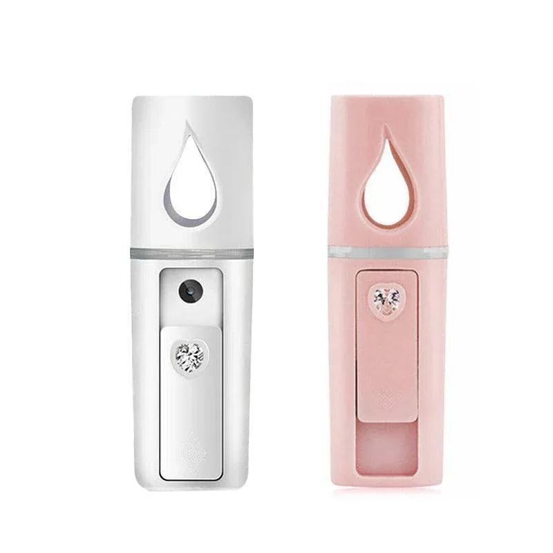 L2 Mini Nano Facial Mister With Top Mirror Rechargeable Cool Mist Sprayer Au view 3