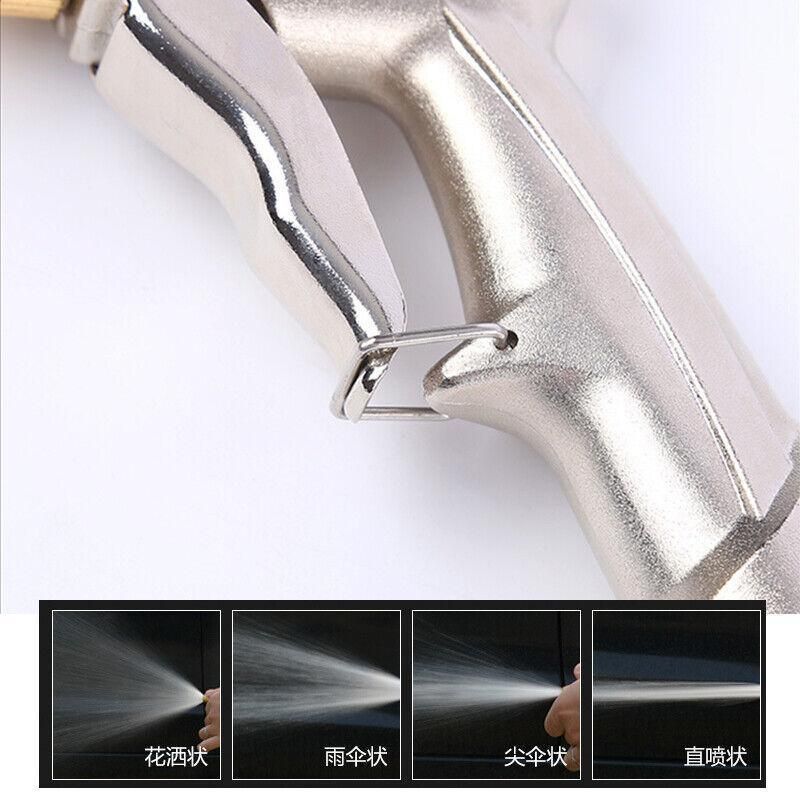 2Pcs High Pressure Water Spray Handle Nozzle Brass Garden Hose Pipe Lawn Car Wash view 10