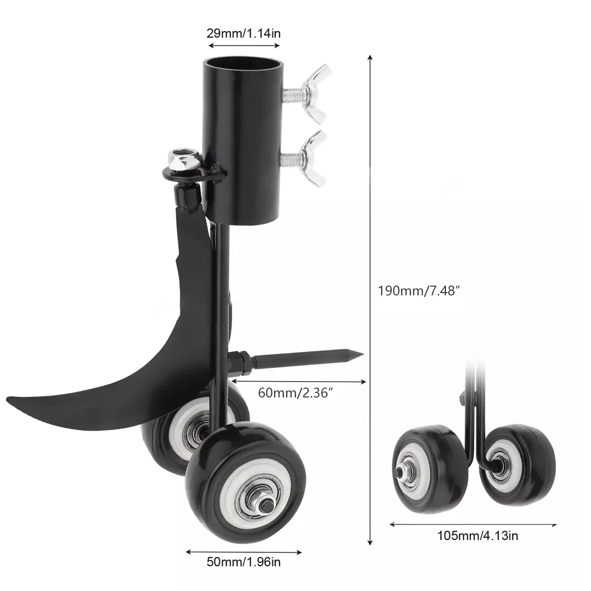 Weed Puller Tool Adjustable Crevice Weeding Cleaner Hand Tool For Garden Lawn view 3