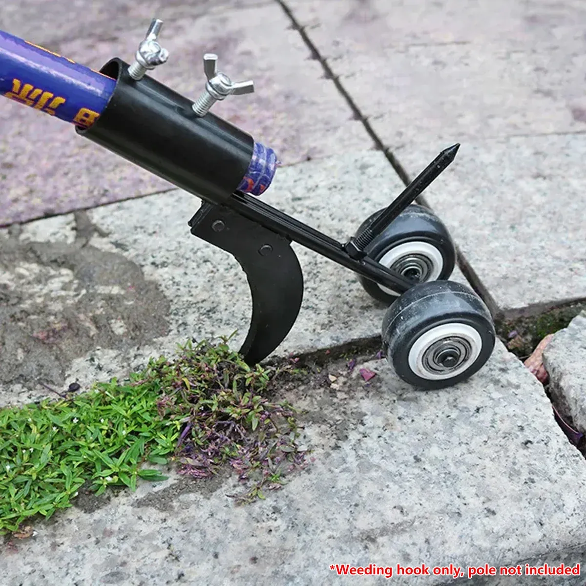 Weed Puller Tool Adjustable Crevice Weeding Cleaner Hand Tool For Garden Lawn view 8