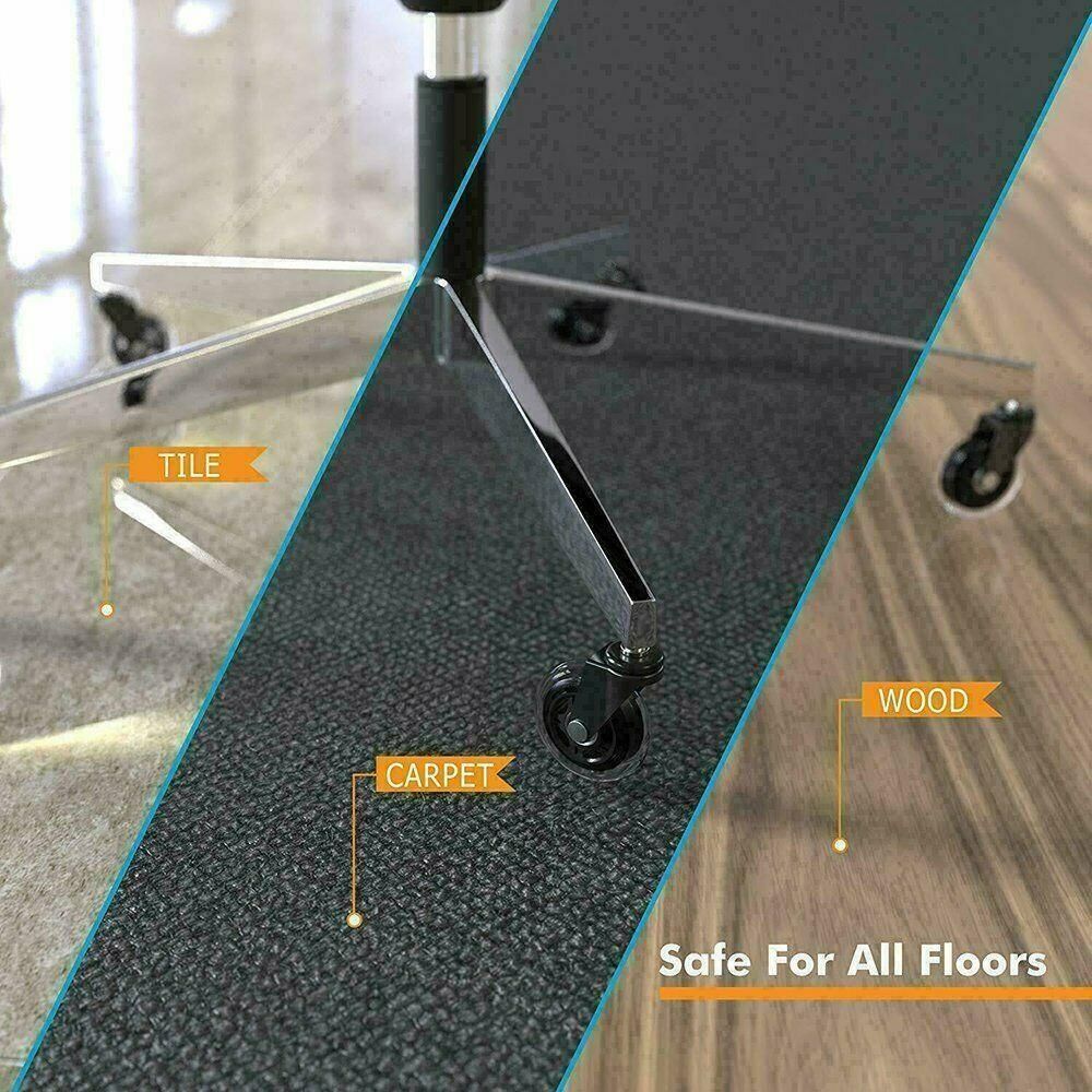 5pcs 3-Inch PU Transparent Caster Wheels Luggage Office Chair Mute Swivel Wheels view 7
