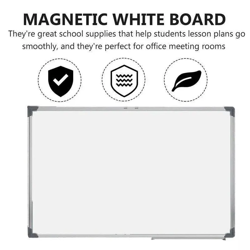 Portable Magnetic Home And Office Board Whiteboard 4 Sizes Marker Eraser view 13
