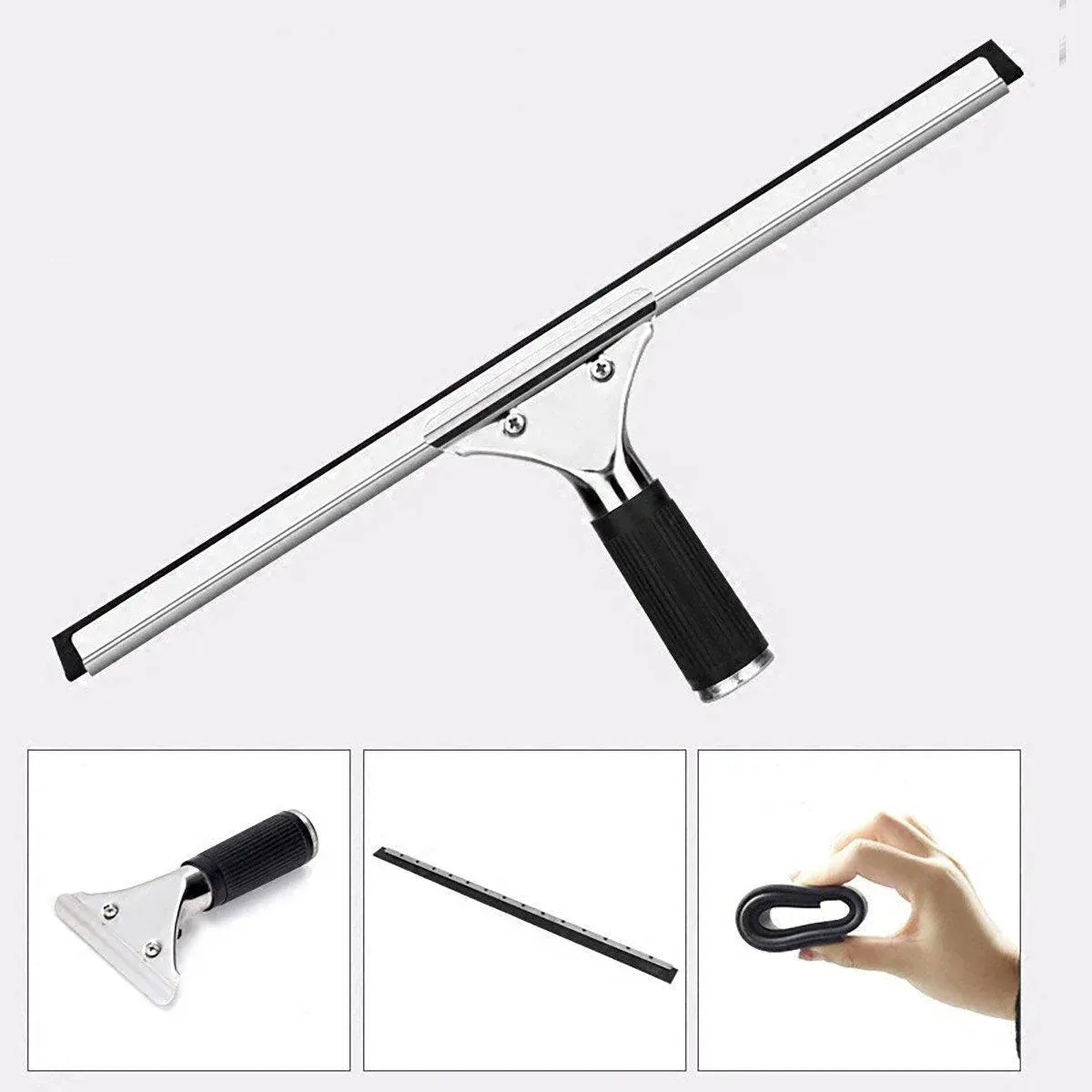 Household Wiper Bathroom Scraper Cleaning Tool for Glass and Floor Cleaning - 40CM view 9