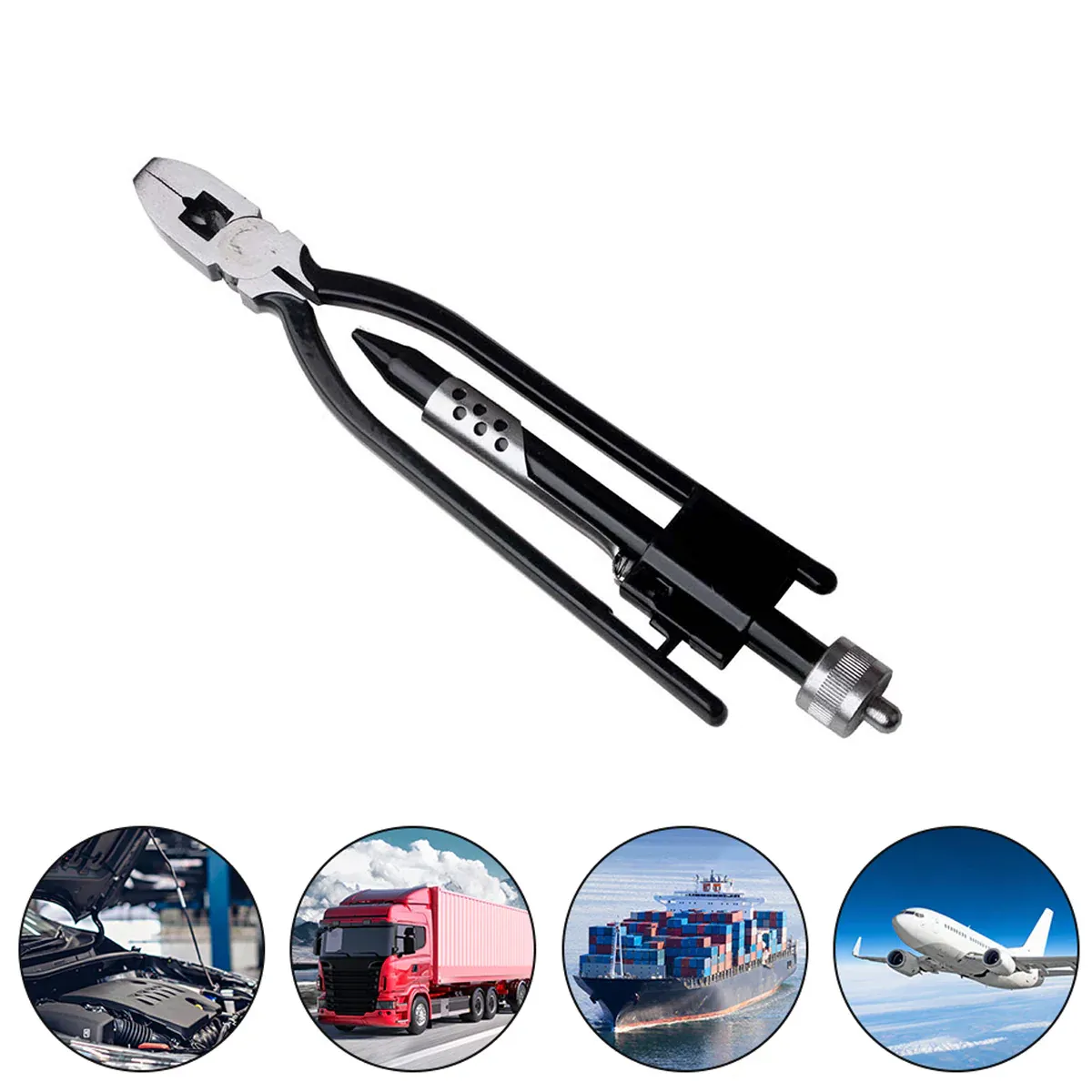 6 Inch Lock Wire Twisting Pliers Aviation Motorcycle Fuse Grip Tool view 8