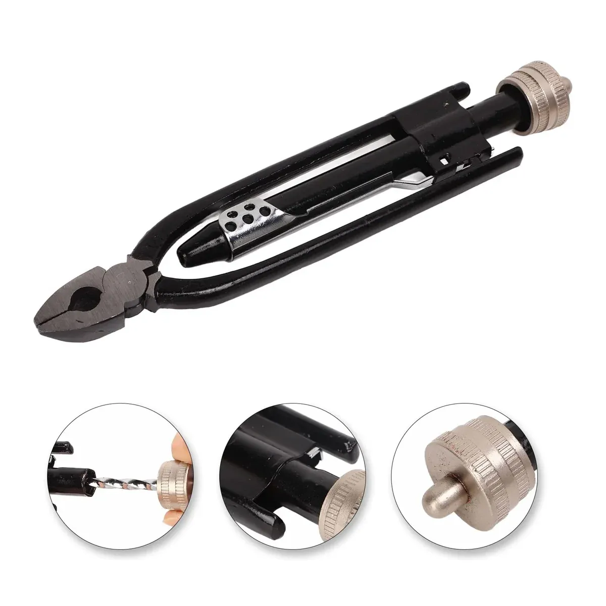 6 Inch Lock Wire Twisting Pliers Aviation Motorcycle Fuse Grip Tool view 11
