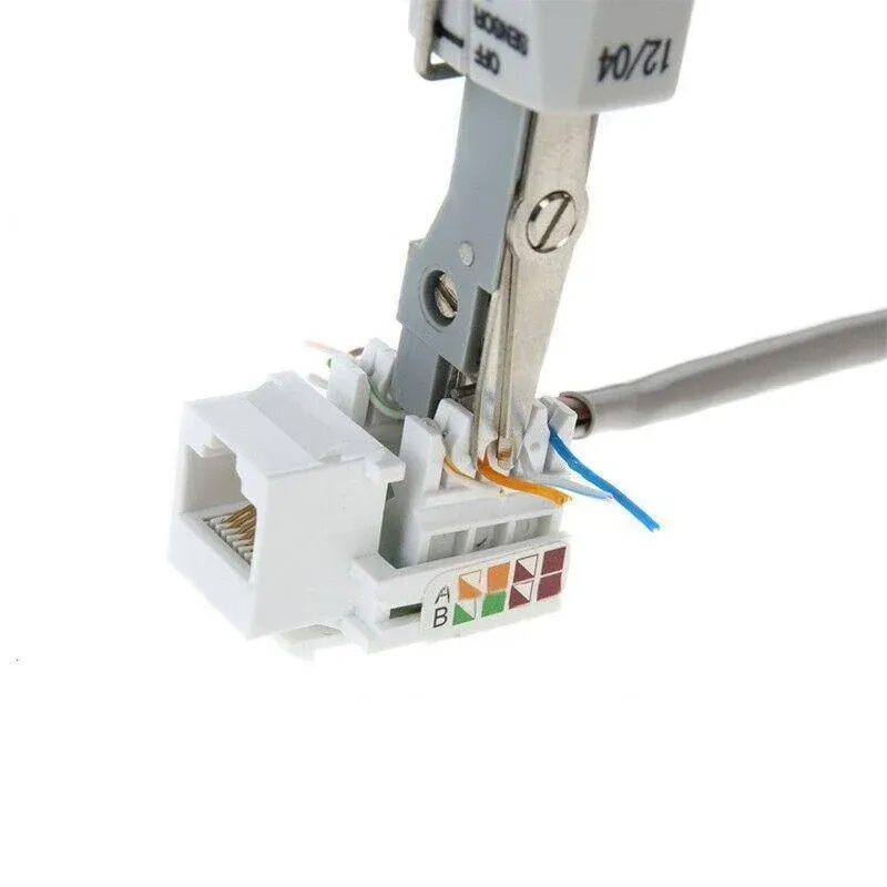 Network Cable Punch Down Tool with Hook and Blade for RJ45 RJ11 Cat5e Cat6 view 8