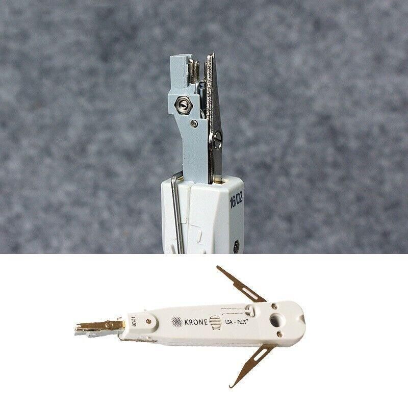 Network Cable Punch Down Tool with Hook and Blade for RJ45 RJ11 Cat5e Cat6 view 10