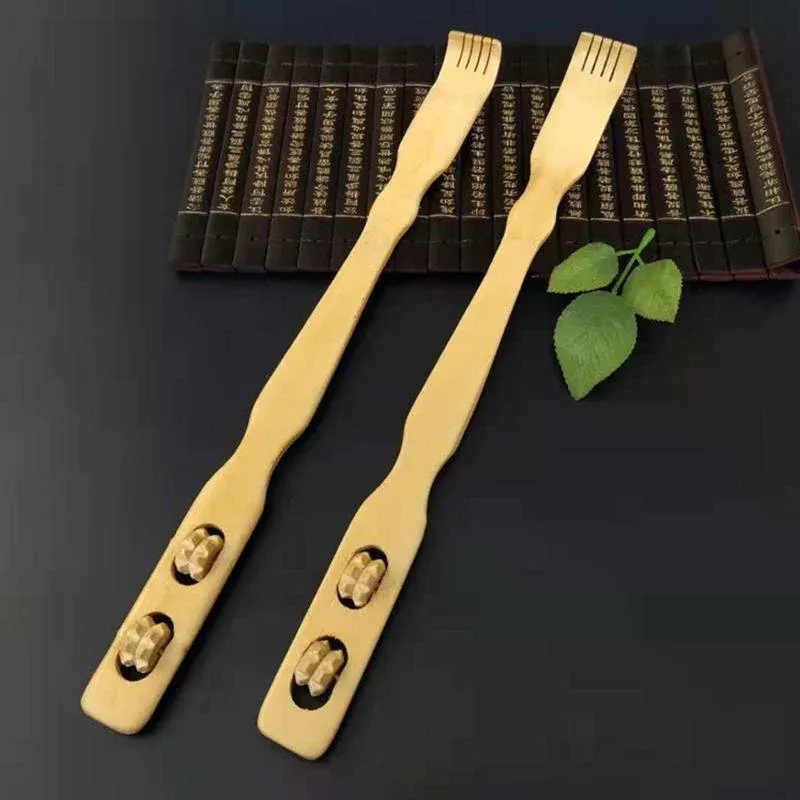 Long Handle Bamboo Back Scratcher Stick for Itch Relief and Easy Reach 46cm 2PCS view 8