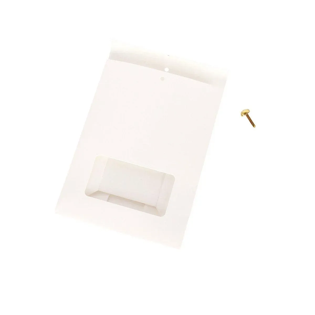 10PCS Snowflake Kraft Paper Candy Bag with Window Biscuit Self Standing Food — image 1