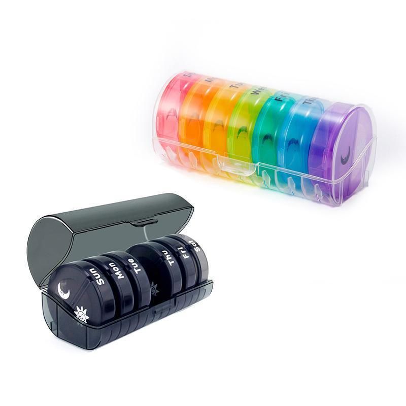 7 Day Weekly Case Dispenser Medicine Tablet Organizer Storage Container Pill view 3