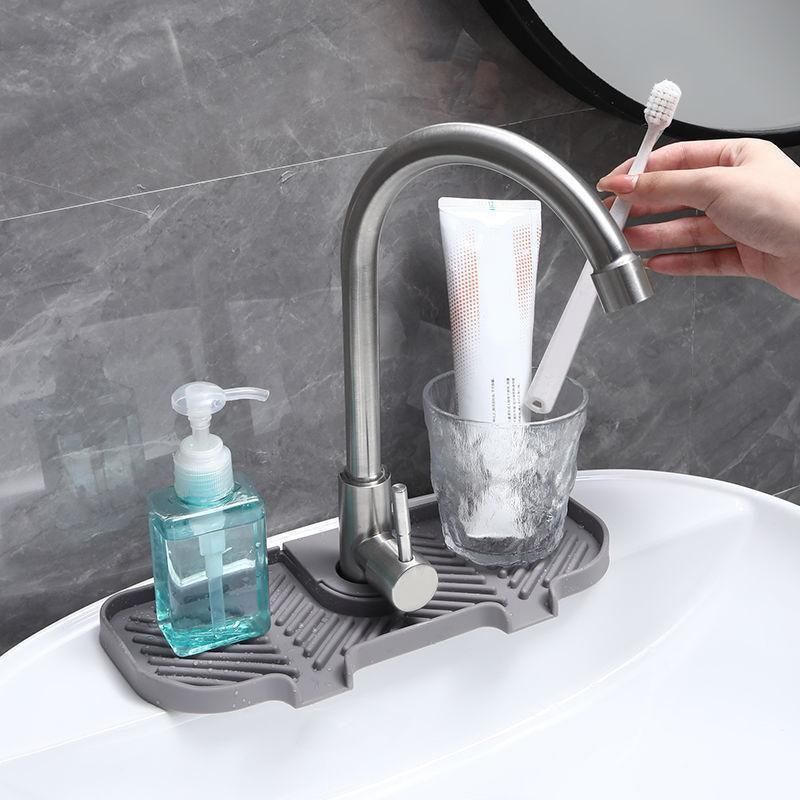 Kitchen Faucet Storage Rack Holder Soap Sponges Caddy Organizer Sink Basket view 9