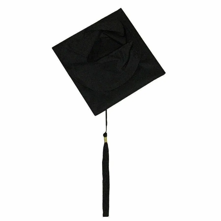 Mortarboard Graduation Hat Academic Cap Black Bachelor Master Chancellor Hat Au view 12
