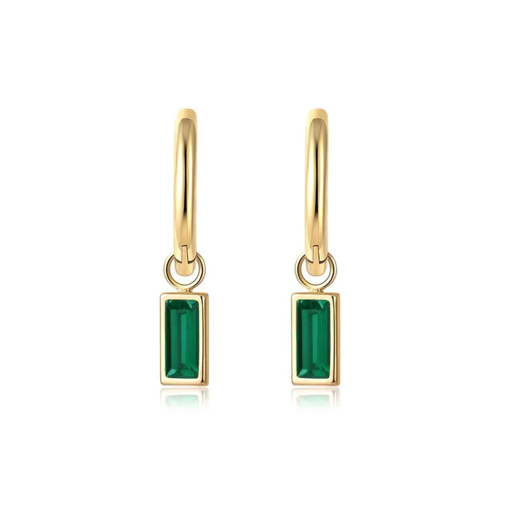 Fashion Gold Zircon Earrings Stud Drop Dangle Wedding Best Gift For Women