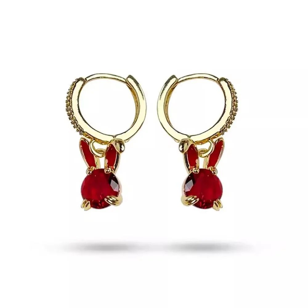 Fashion Gold Zircon Earrings Stud Drop Dangle Wedding Best Gift For Women view 10
