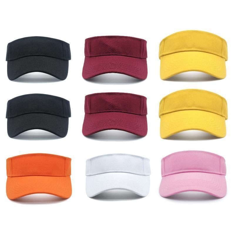 Women Adjustable UV Protection Sport Visor Cap Beach Sun Hat New Stylish view 10