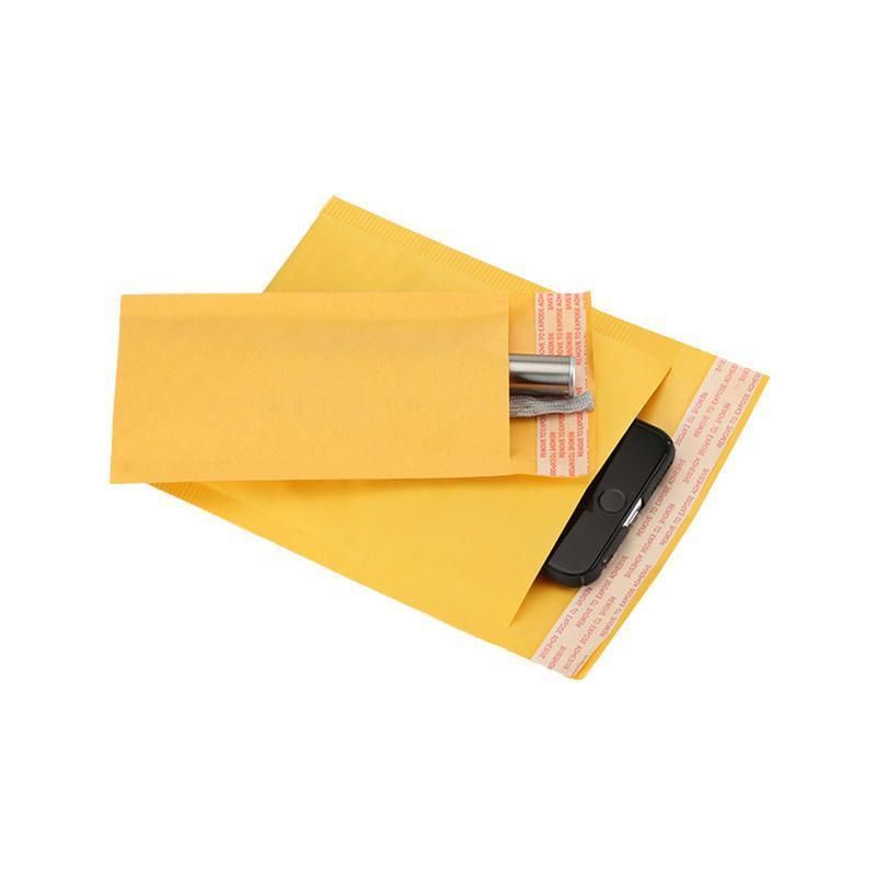 25PCS Poly Bubble Mailer Yellow Colour Multi-Size Plastic Padded Bag view 8