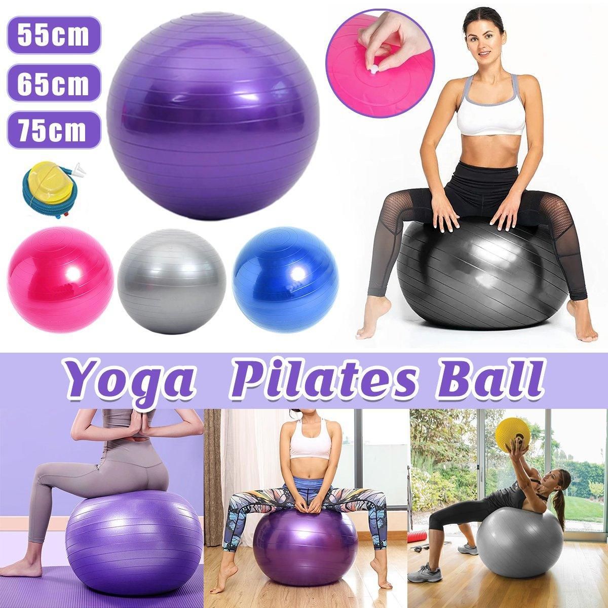 Explosion-Proof Thickened Inflatable Yoga Ball Massage Fitness Stability Ball view 2