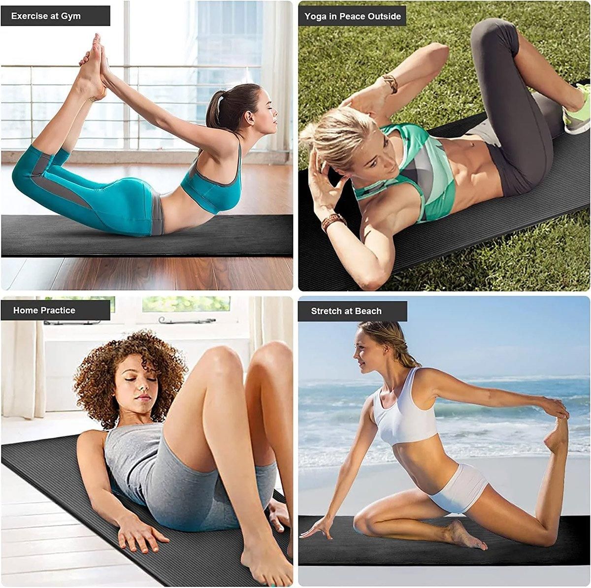 Yoga Mat Dance Mat Sports and Fitness Jump Rope Mat for Men and Women Exercise view 10