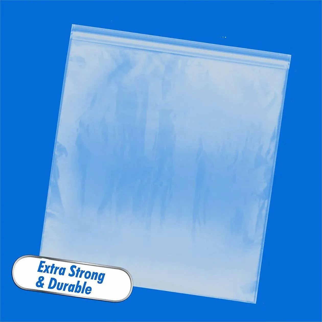 10/100PCS Thick Resealable Ziplock Bags in 12 Sizes Zip Lock Plastic Bags view 4