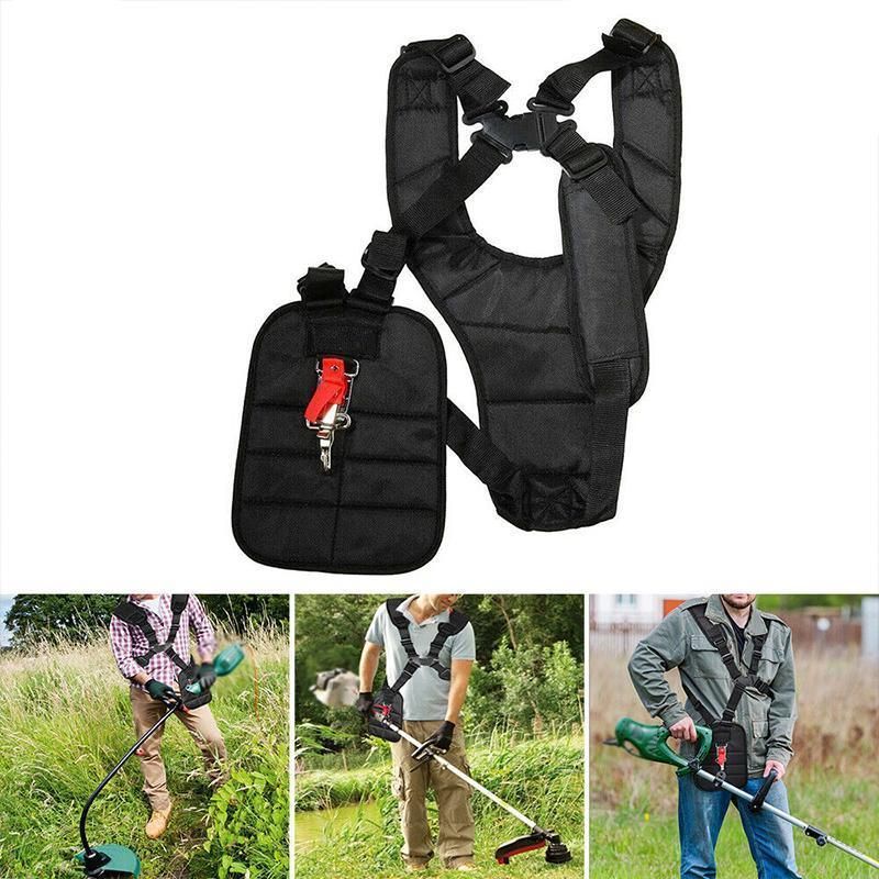 Double Shoulder Strap Harness For Brushcutter Whipper Snipper Trimmers Universal view 7