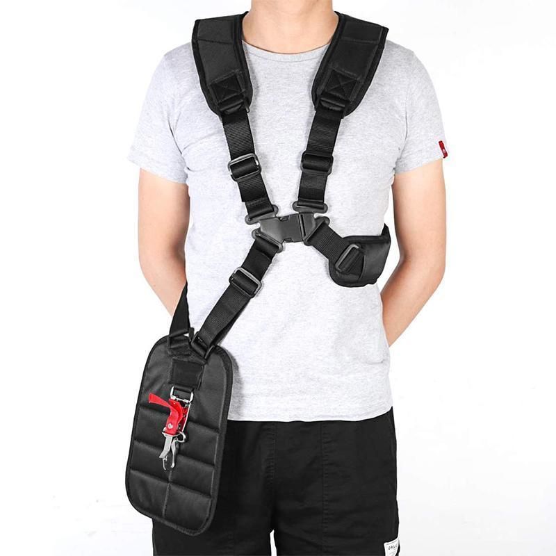 Double Shoulder Strap Harness For Brushcutter Whipper Snipper Trimmers Universal view 9