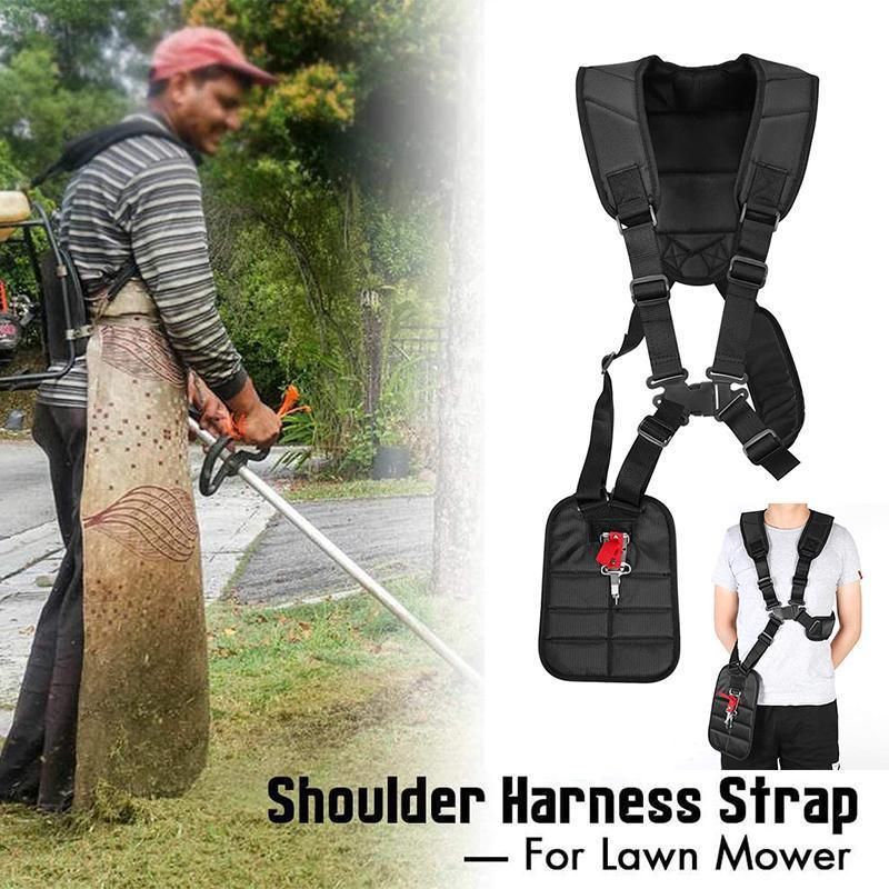 Double Shoulder Strap Harness For Brushcutter Whipper Snipper Trimmers Universal view 12