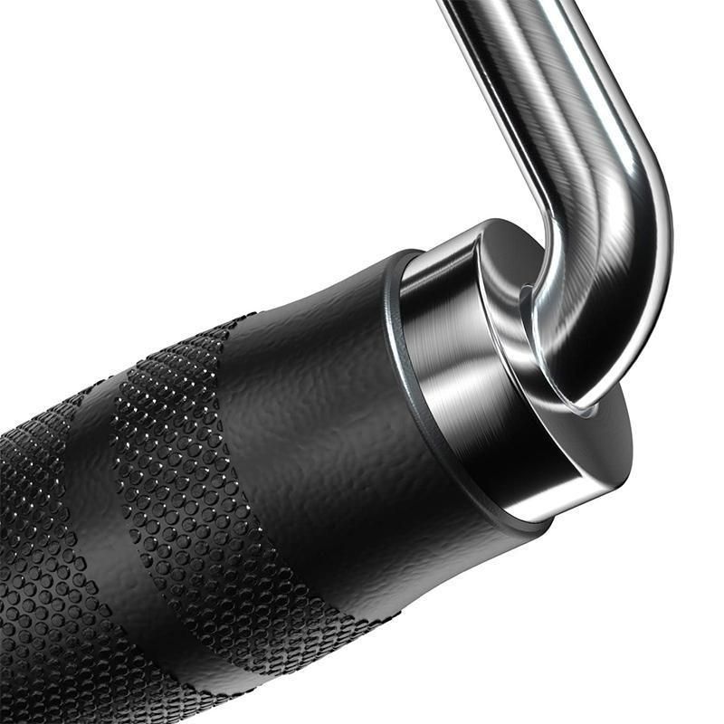 Close Grip Triangle Row Handle - Cable Pulley Attachment Gym Bar (1 Piece) view 11