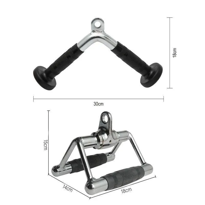 Revolving Straight Bar - Cable Pulley Attachment Curl Bar (1 Piece) view 5