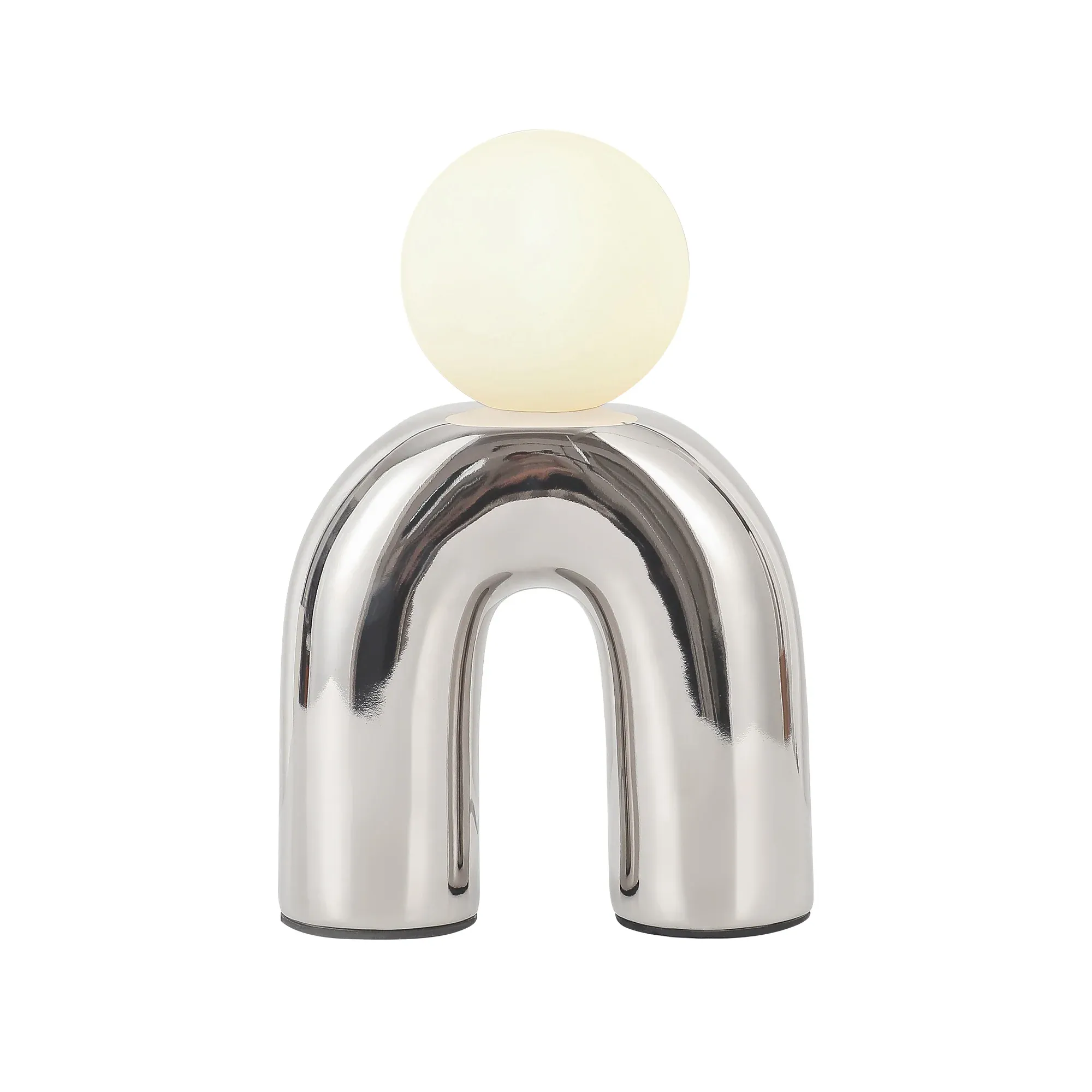 Mila Table Lamp - Chrome view 4