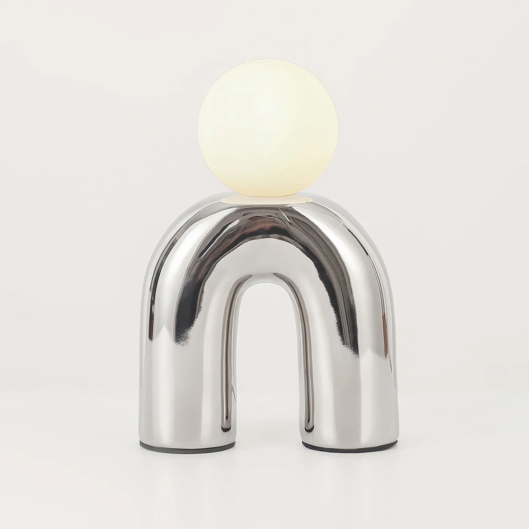 Mila Table Lamp - Chrome view 12