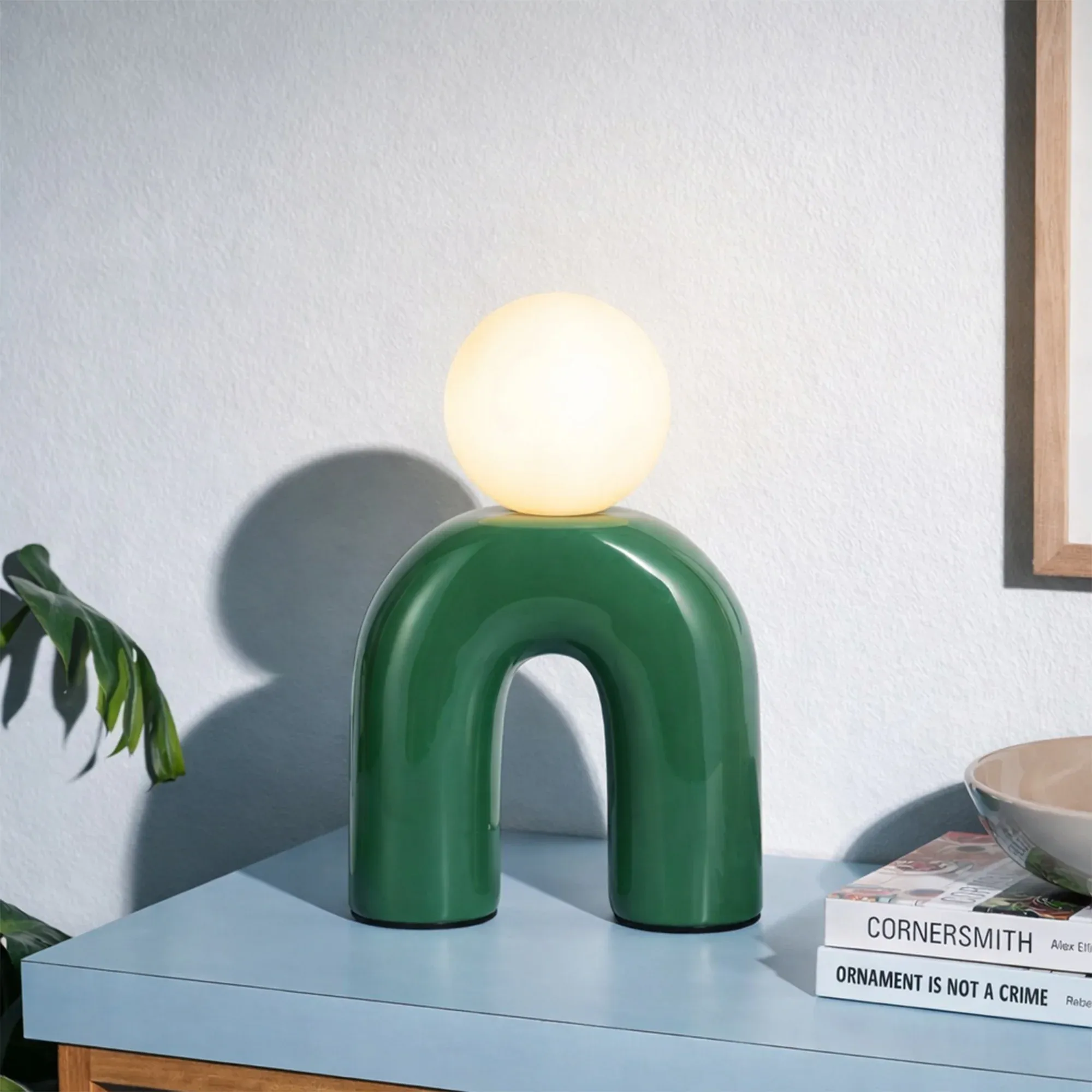 Mila Table Lamp - Green view 6