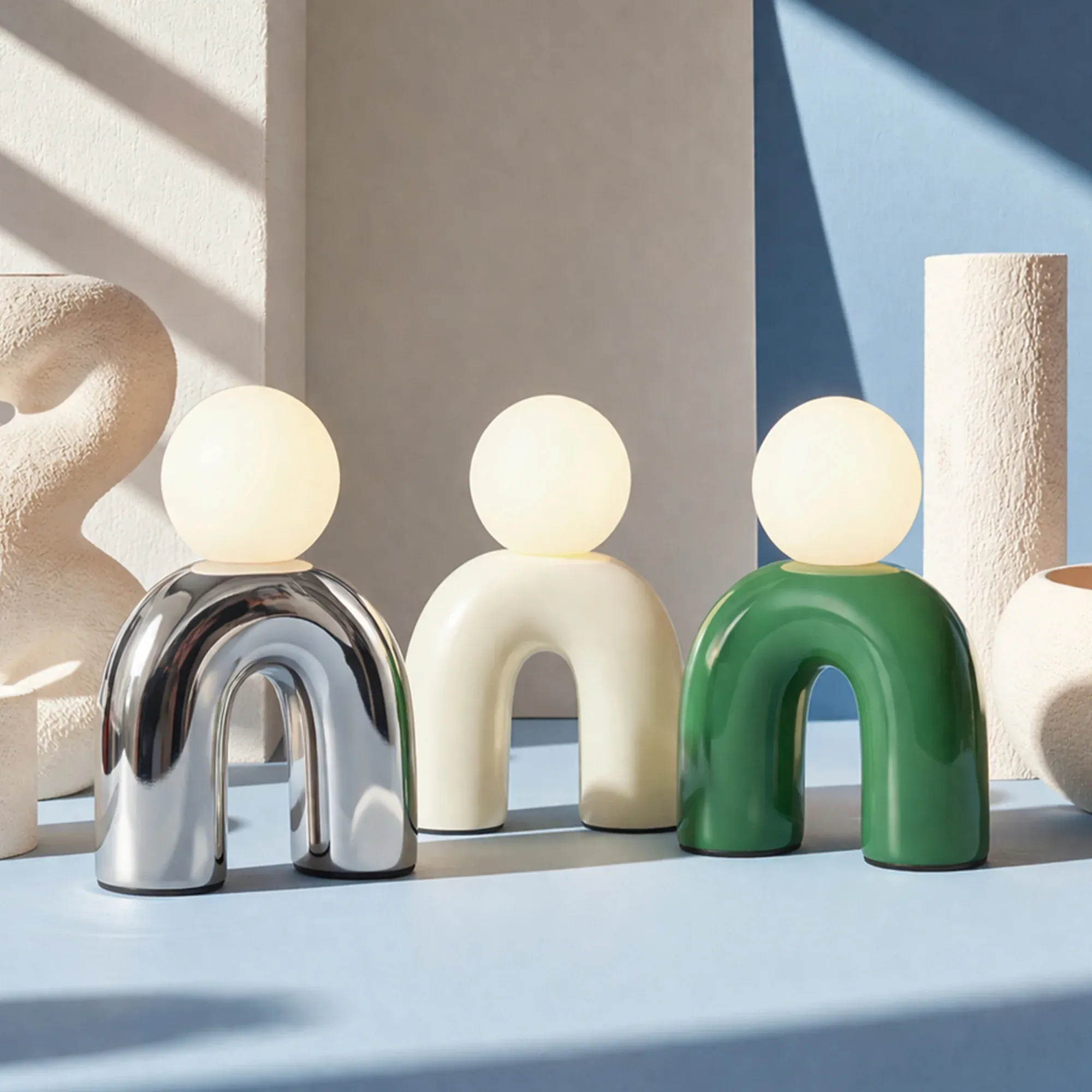 Mila Table Lamp - Green view 10