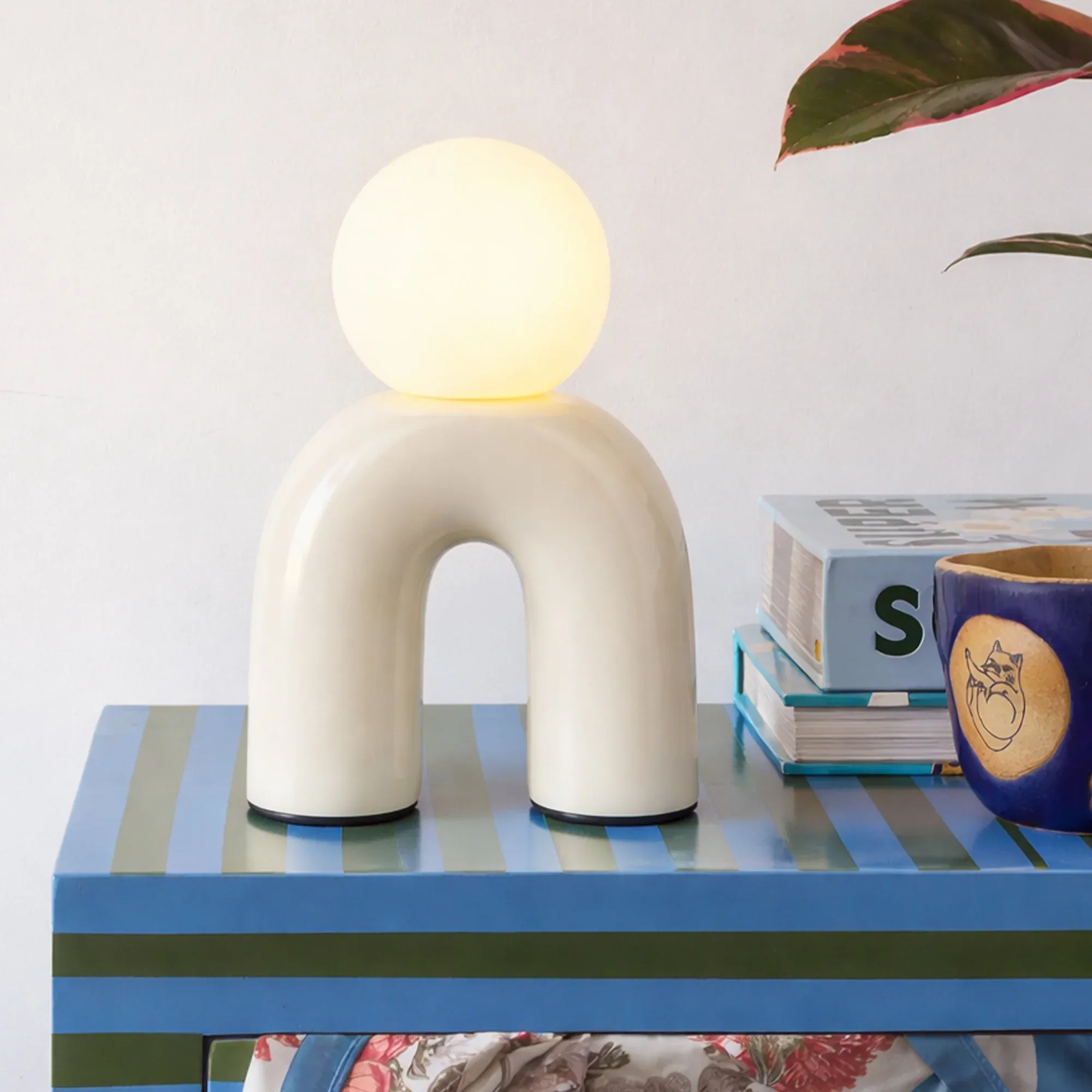 Mila Table Lamp - Cream view 5