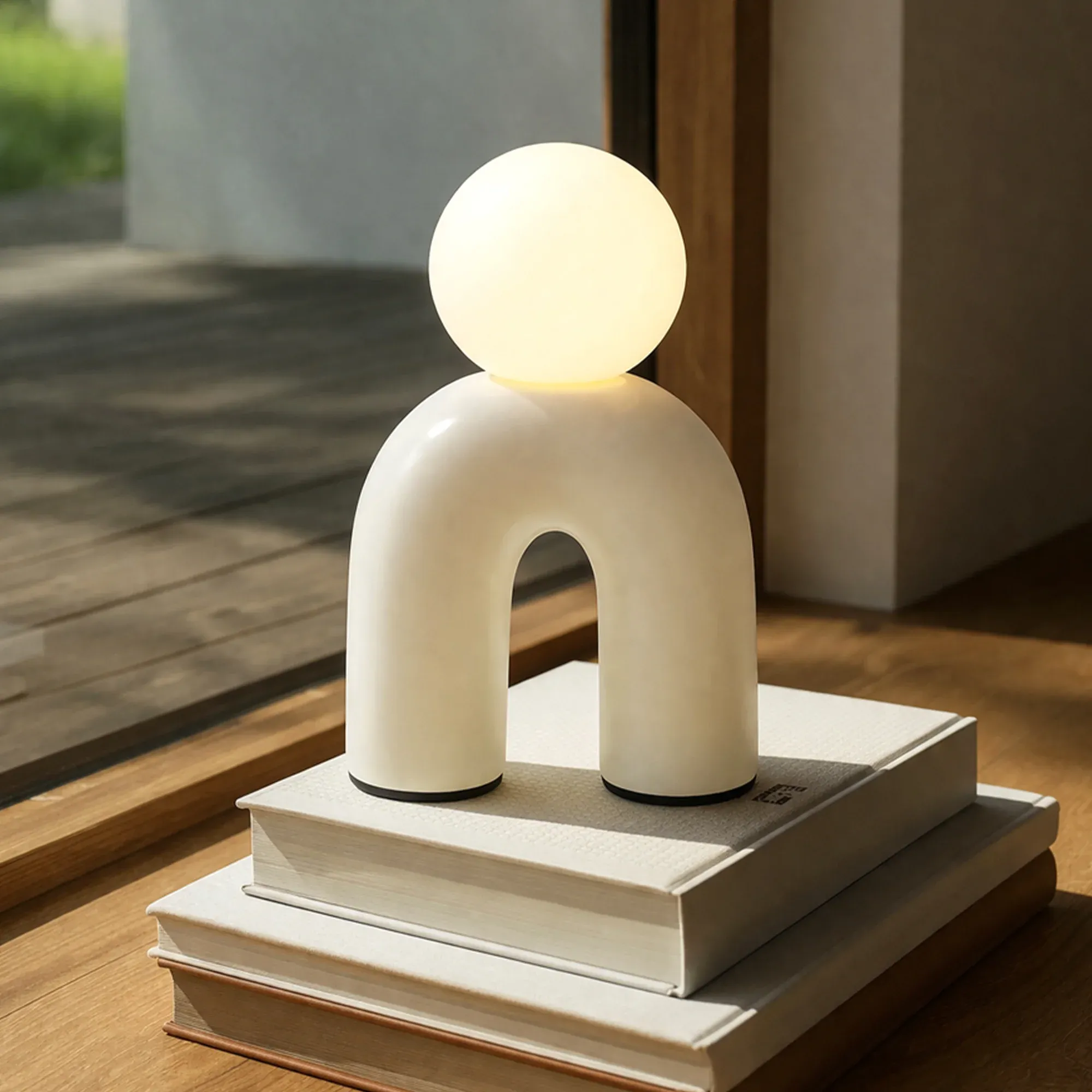 Mila Table Lamp - Cream view 7