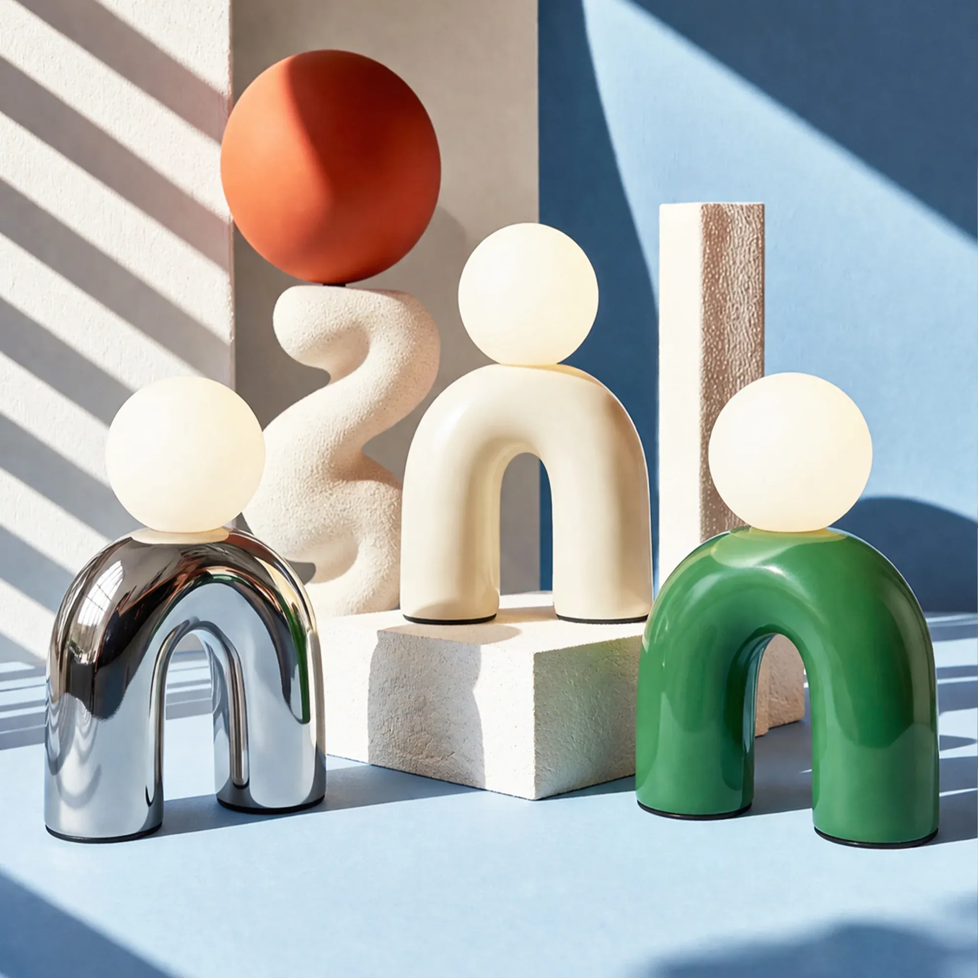Mila Table Lamp - Cream view 9