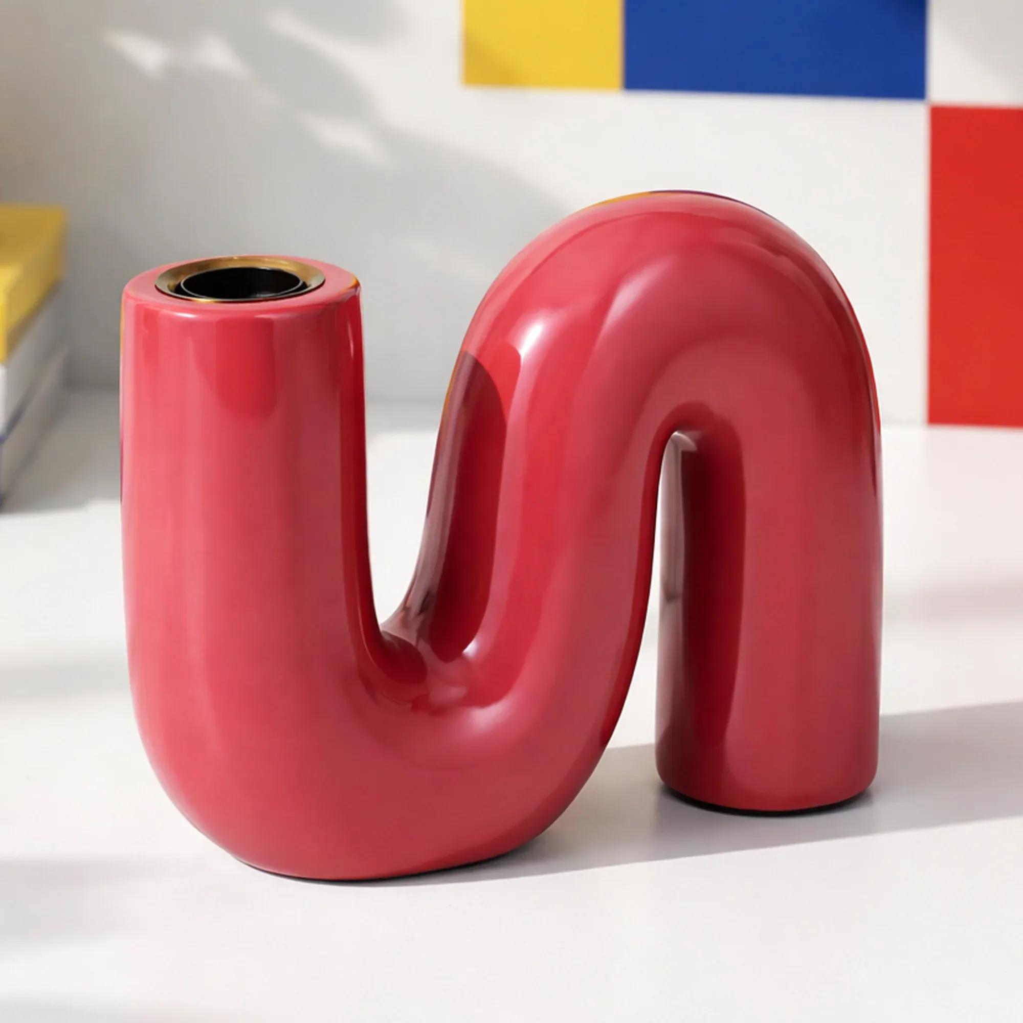 Millie Table Lamp - Coral view 3