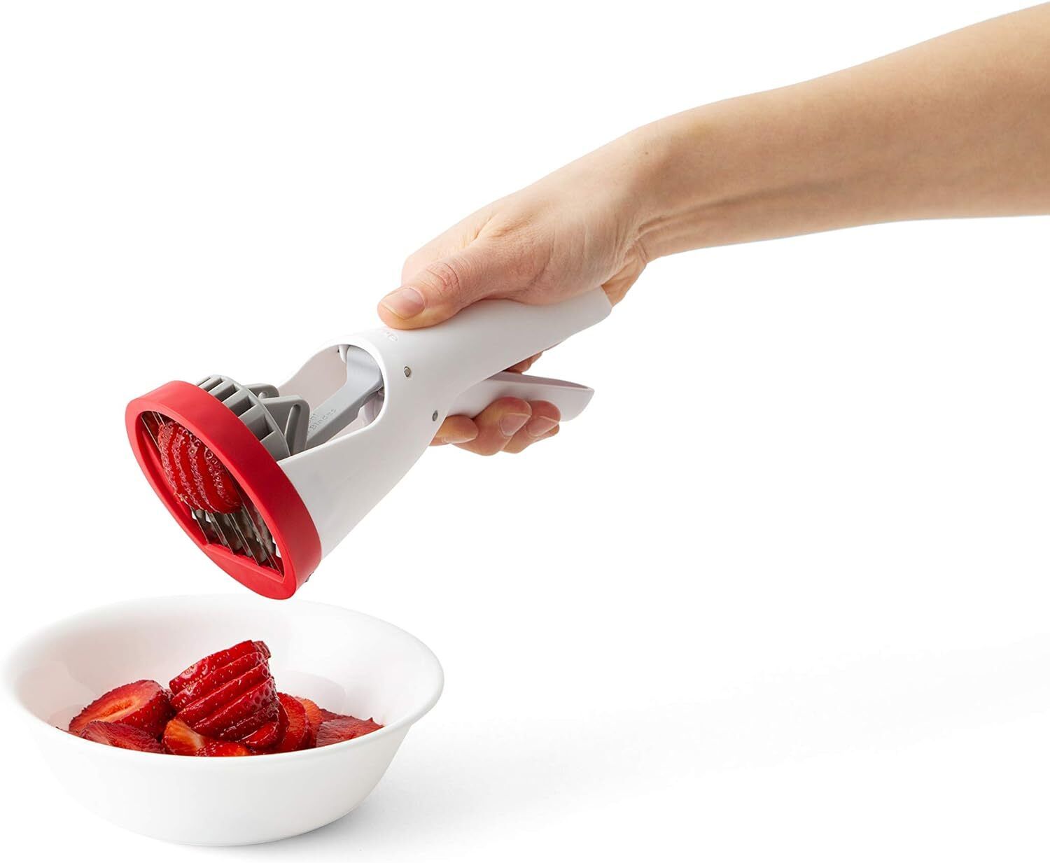Chef'n Strawberry Slicer Slicester Hand-Held Strawberry Slicer to Create Garnishes view 6
