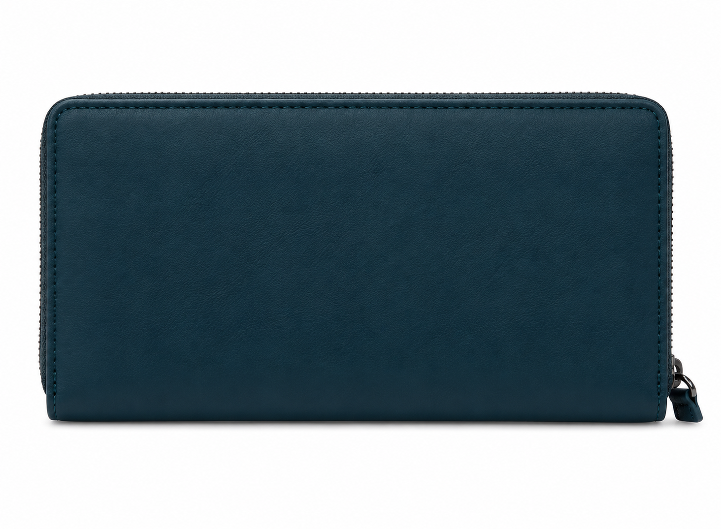Pierre Cardin Womens Leather Zip Around Wallet RFID Blocking w/ Wristlet in Navy view 4